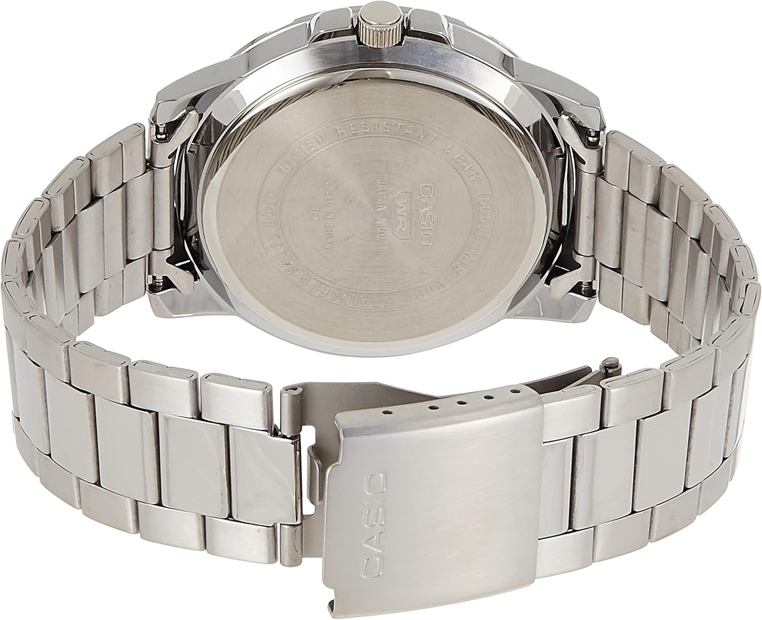 Men's Diver Style Quartz Watch with Blue Dial and Stainless Steel, Model MTPVD01D-2BV